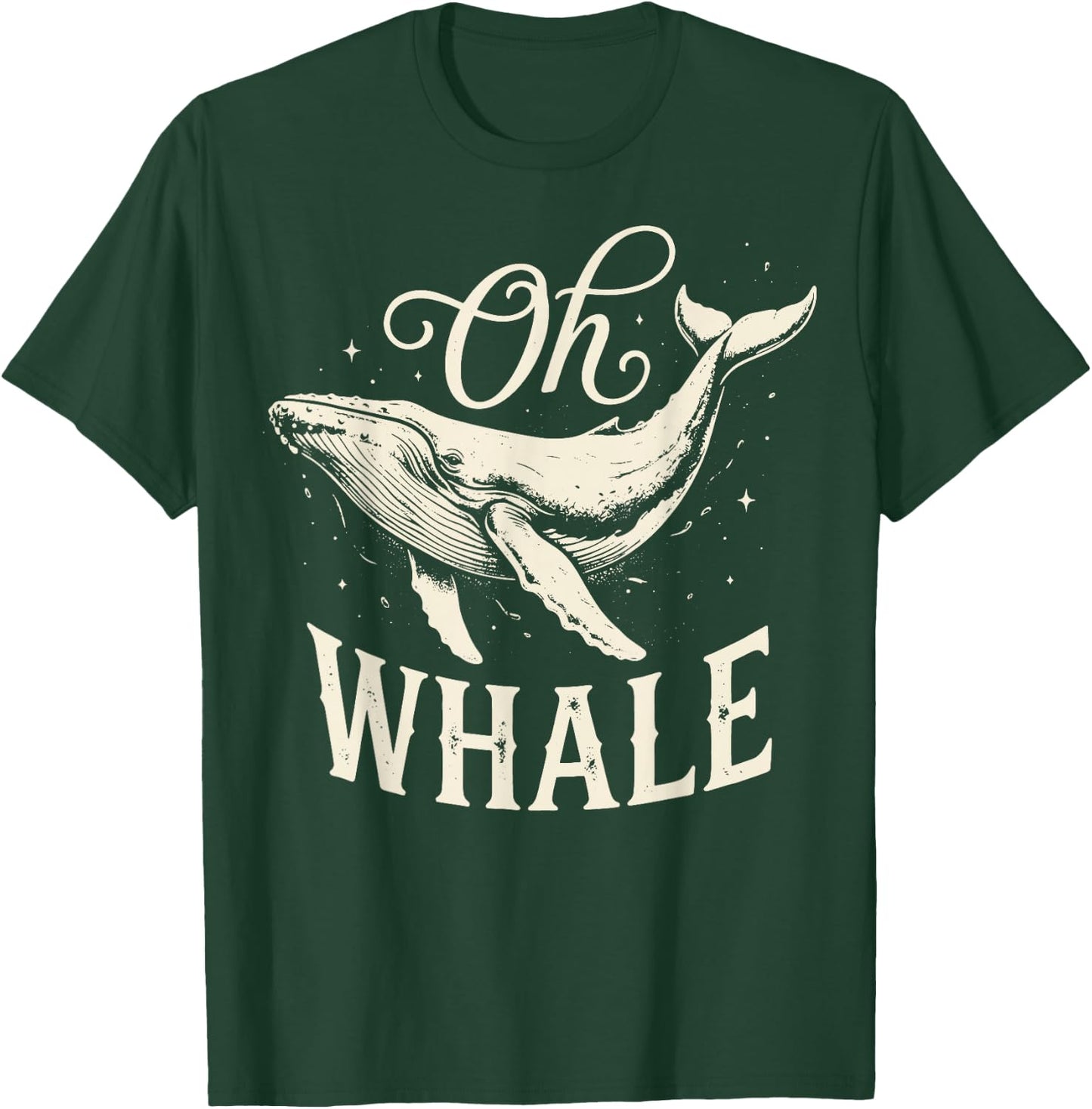 Oh Whale T-Shirt - T-Shirt | Forest