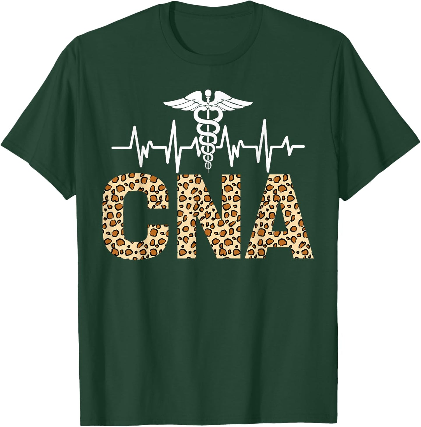 CNA Leopard Cheetah Pattern T-Shirt - T-Shirt | Forest