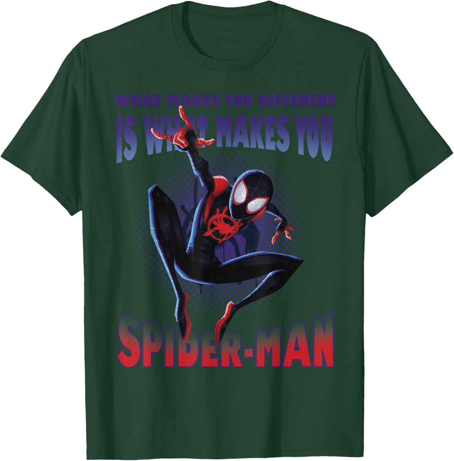 Marvel Spider-Man: Into The Spider-Verse What Makes You T-Shirt - T-Shirt | Forest