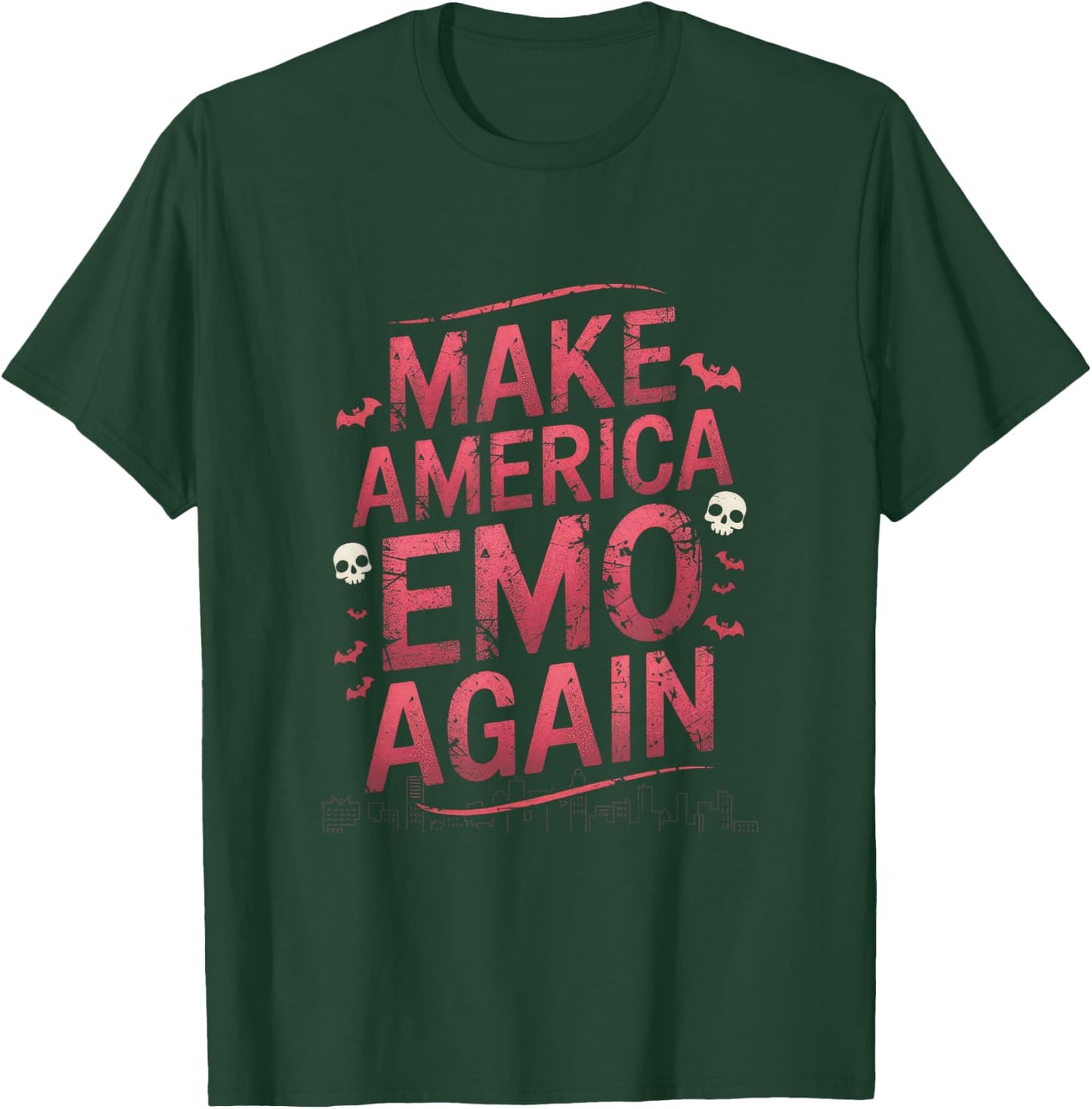 Make America Emo Again - Make America Emo Again T-Shirt - T-Shirt | Forest