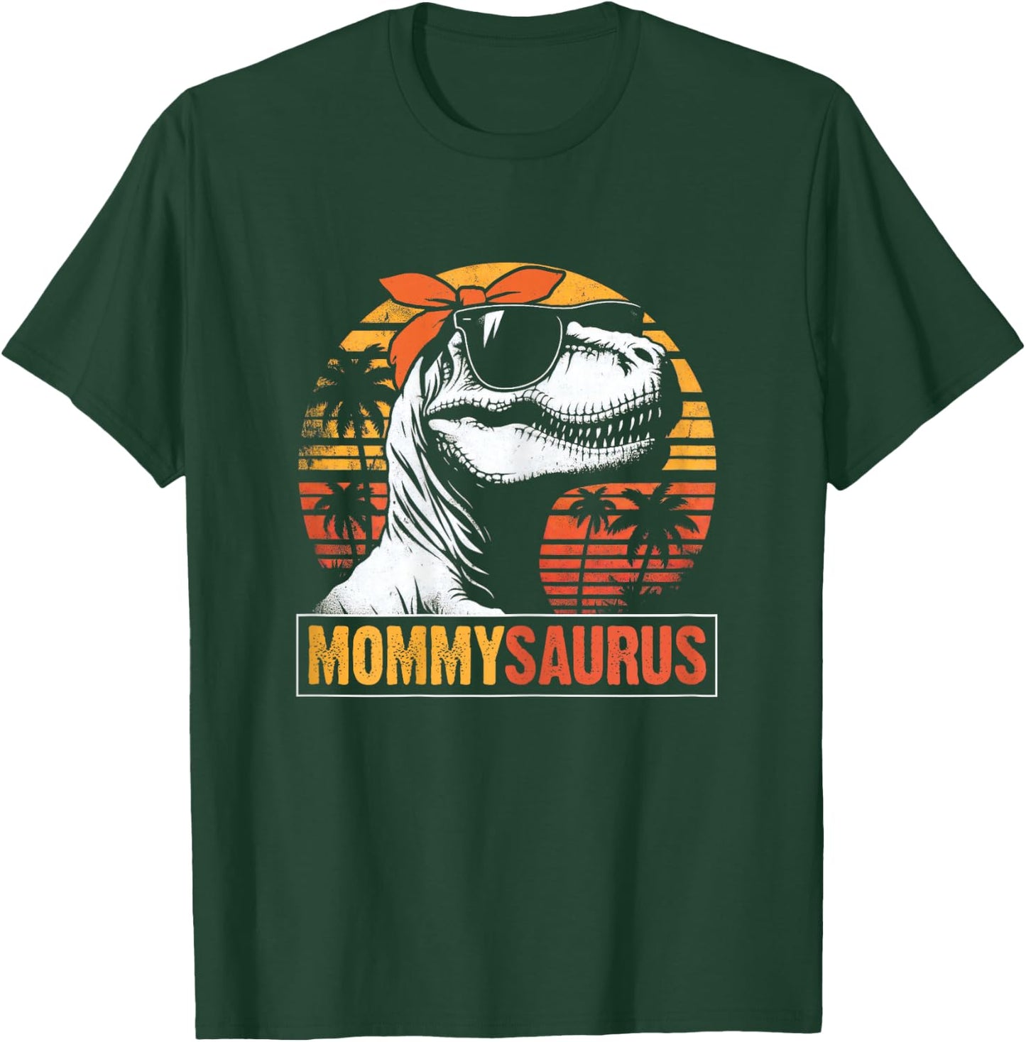 Mommysaurus Funny T rex Dinosaur Mommy Vintage Mothers Day T-Shirt - T-Shirt | Forest
