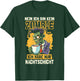 Funny Night Service Night Shift Worker Zombie , black T-Shirt - T-Shirt | Forest