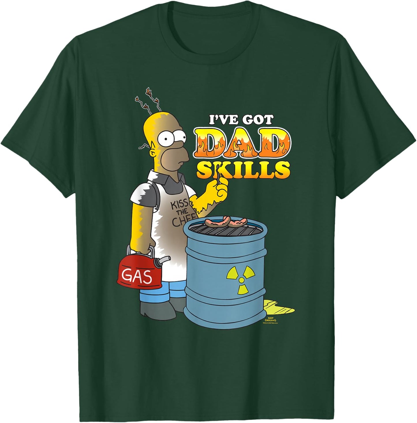 The Simpsons Homer Simpson I've Got Dad Skills Father's Day T-Shirt - T-Shirt | Forest
