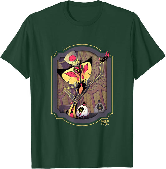 Hazbin Hotel - Sir Pentious , black T-Shirt - T-Shirt | Forest