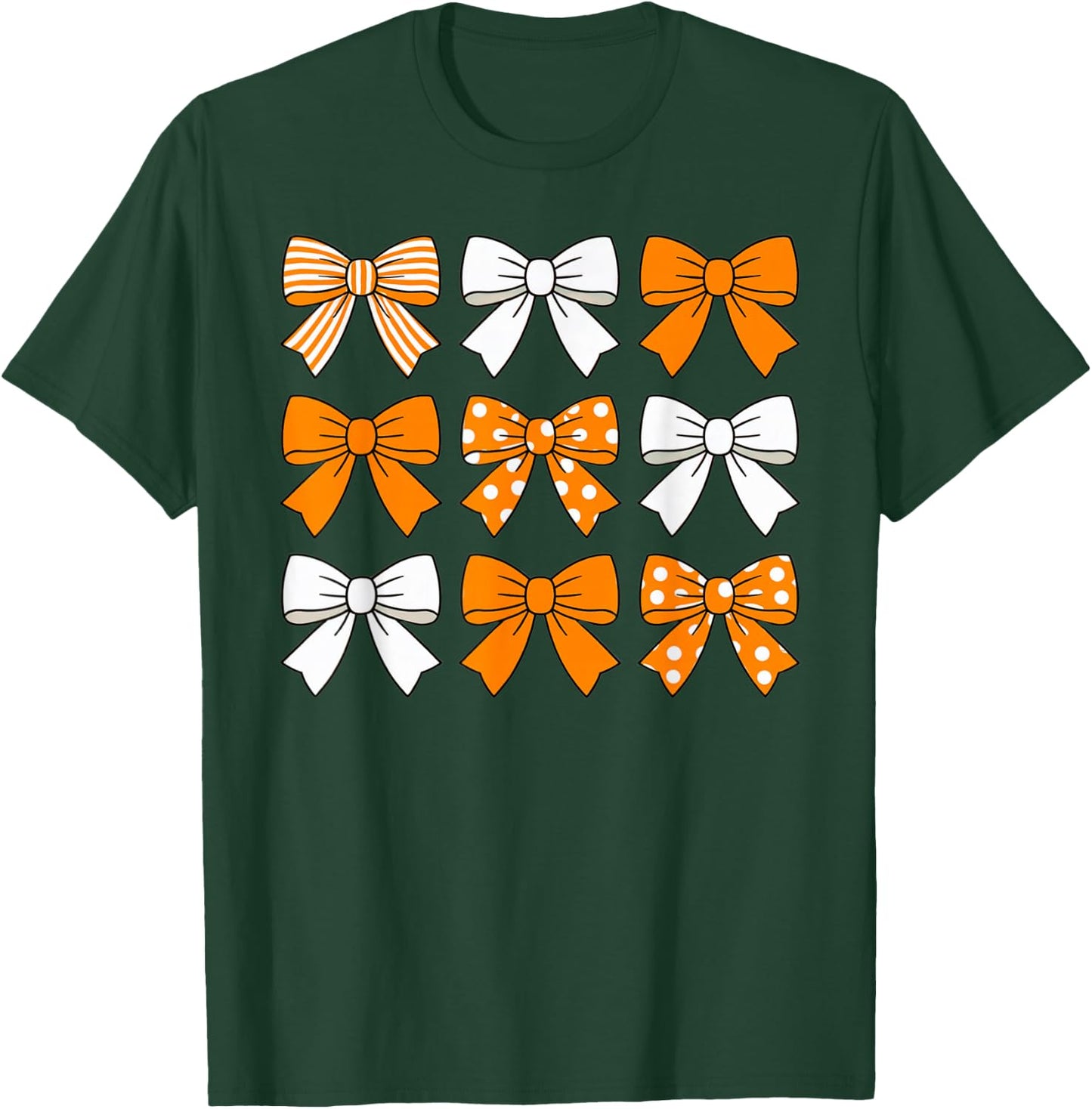 Cute Tennessee Coquette Vibes State Pride Women Girls Tween T-Shirt - T-Shirt | Forest