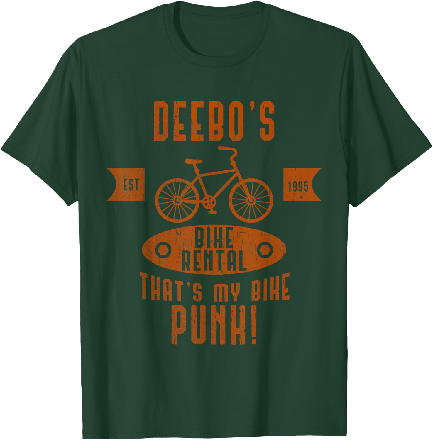 Deebo's bike rental T-Shirt - T-Shirt | Forest