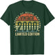 Vintage 2000 Limited Edition 25-Year-Old Gifts 25th Birthday T-Shirt - T-Shirt | Forest
