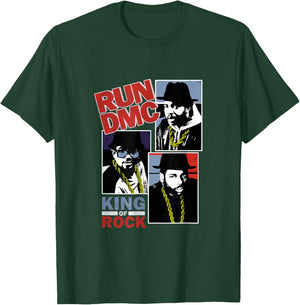 RUN DMC Clip Portraits T-Shirt - T-Shirt | Forest