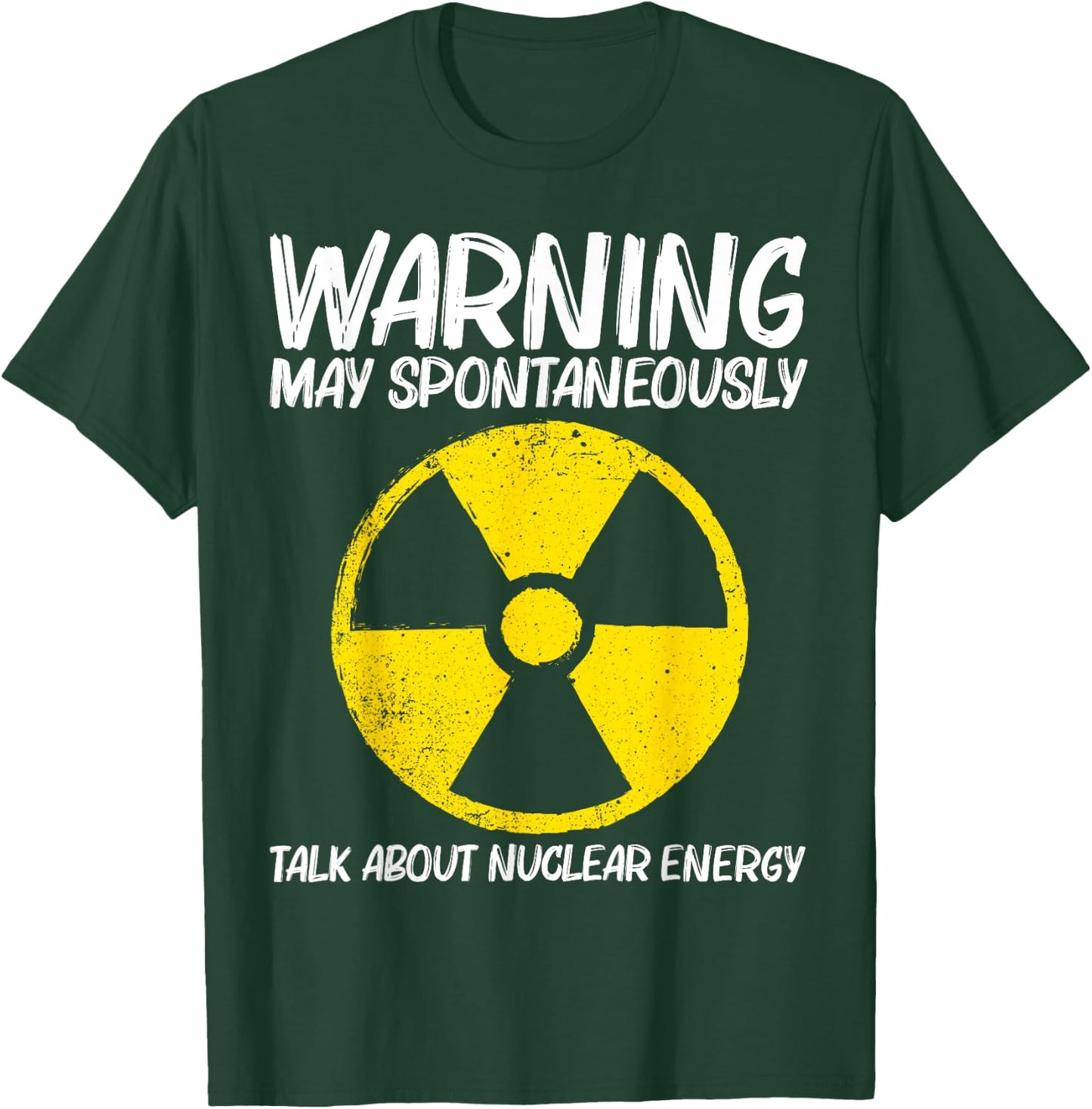 Cool Nuclear Energy Design Women Nuclear Power Plant T-Shirt - T-Shirt | Forest