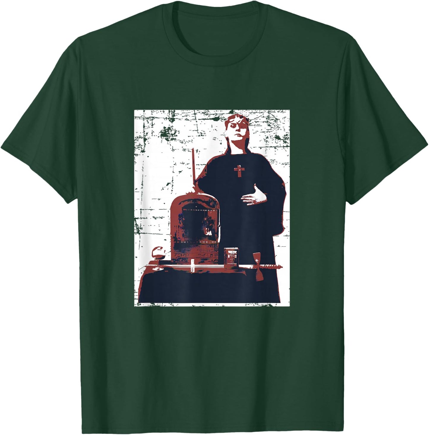 Crowley The Magus Thelema Magician Ceremonial Magick T-Shirt - T-Shirt | Forest