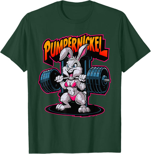 Gym Workout Sport Rabbit Pumpenickel , black