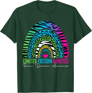 Limited Edition Genetics Rare Disease Awareness 2025 T-Shirt - T-Shirt | Forest