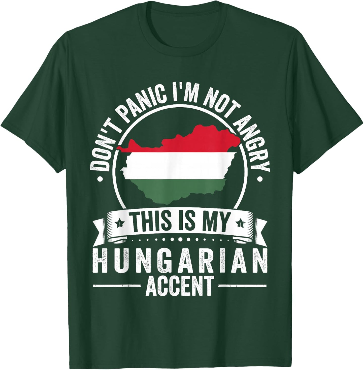 Hungarian Roots Funny Hungary Heritage Apparel Men Women T-Shirt - T-Shirt | Forest