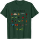 Types of Insect Bug Identification Science T-Shirt - T-Shirt | Forest