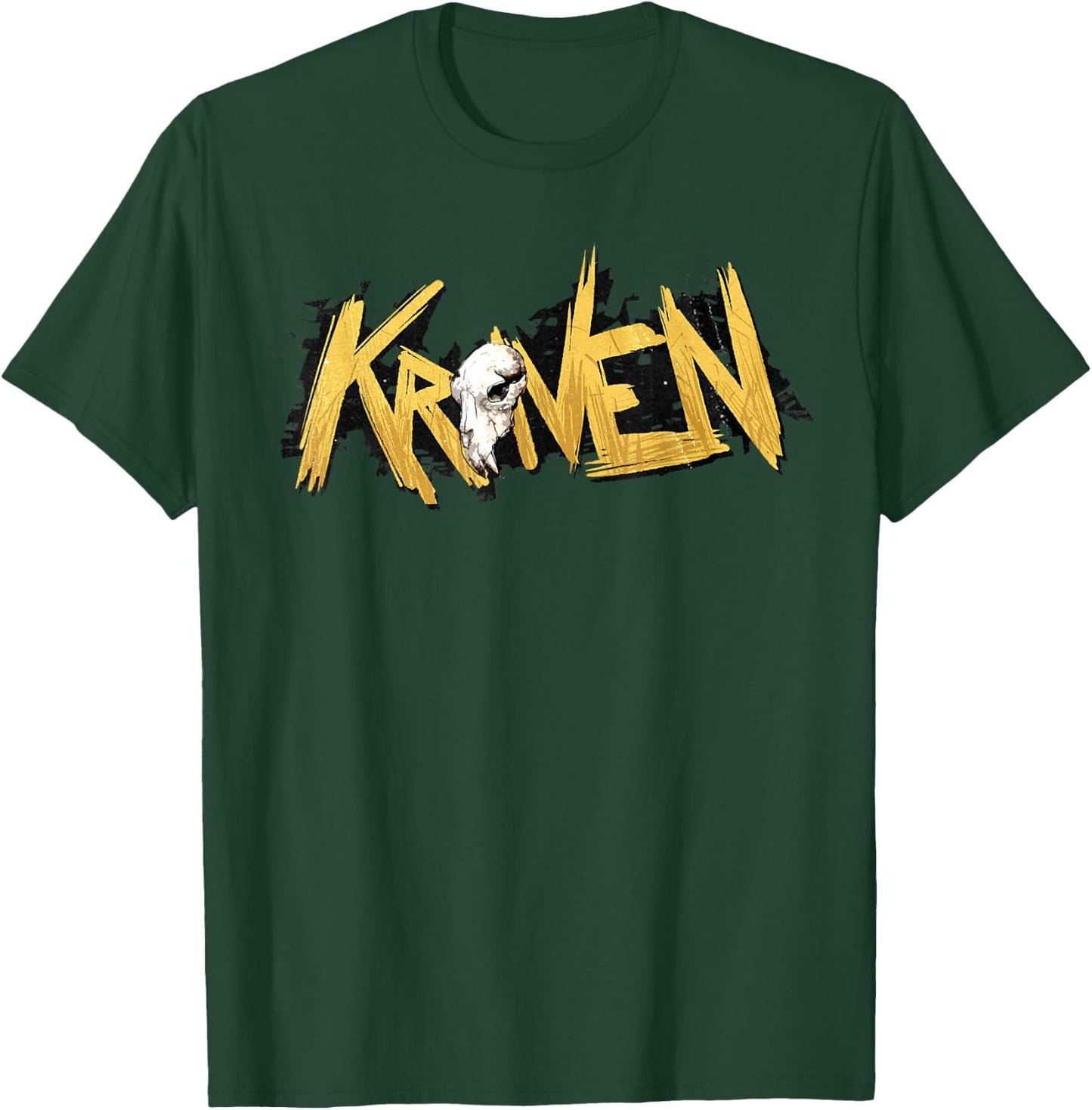 Marvel Spider-Man 2 PlayStation Game Kraven the Hunter Logo T-Shirt - T-Shirt | Forest