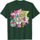 Second Grade Teachers Students Retro 90s Back To School T-Shirt - T-Shirt | Forest