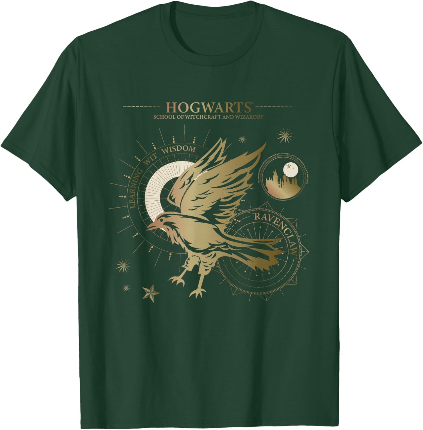 Harry Potter Learning, Wit, Wisdom, Ravenclaw T-Shirt - T-Shirt | Forest