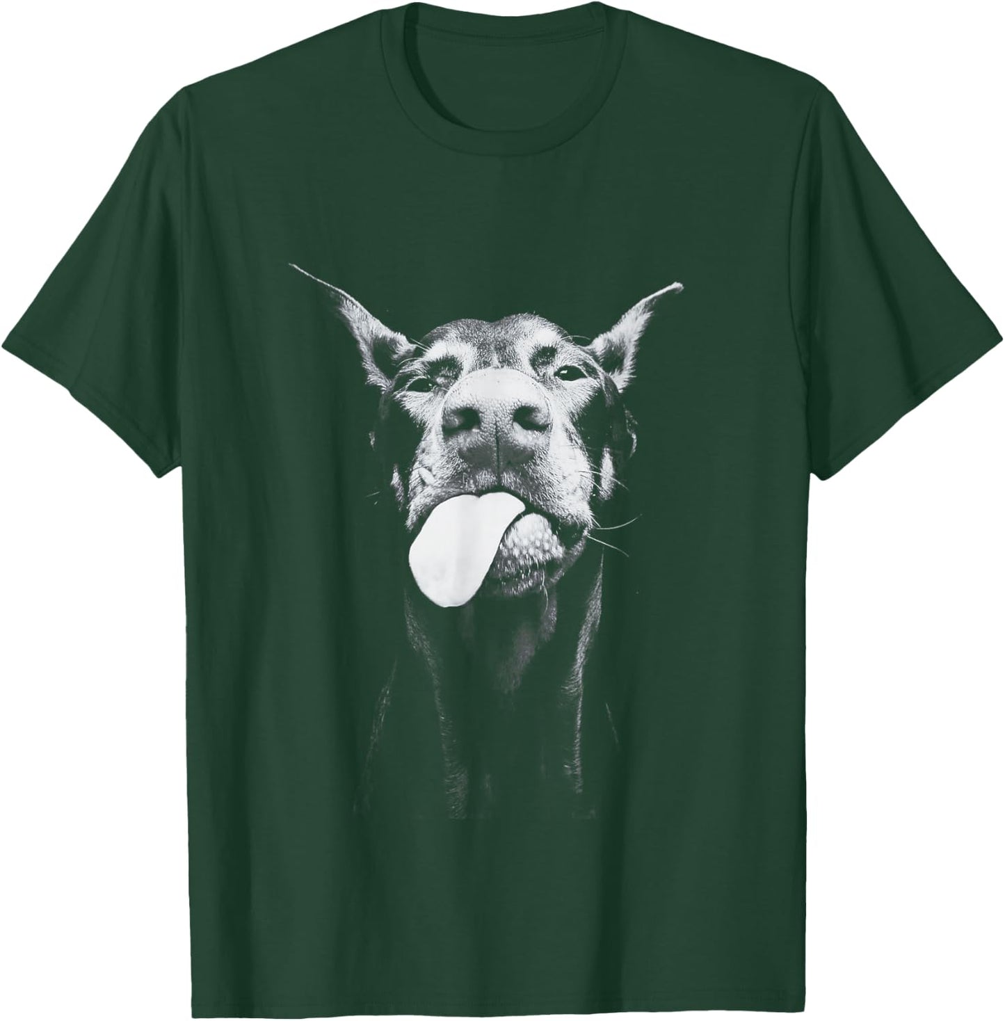 Cooler Dobermann T-Shirt - T-Shirt | Forest