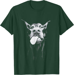 Cooler Dobermann T-Shirt - T-Shirt | Forest