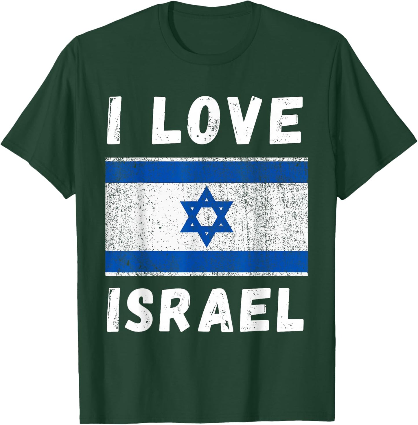 Ich liebe Israel Vintage Israeli Israel Familie Reise Souvenir T-Shirt - T-Shirt | Forest