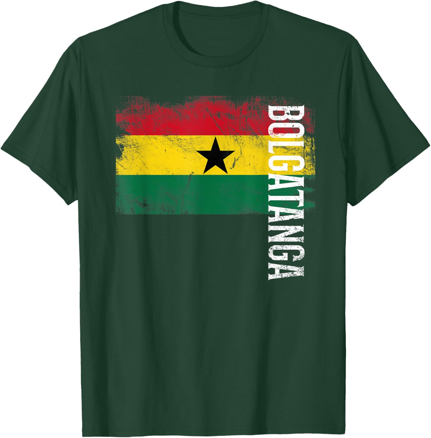 Bolgatanga Ghana Flag Shirt For Ghanaians Men, Women, Kids T-Shirt - T-Shirt | Forest