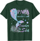 Papa Dad 1st Birthday Mermaid Oneder The Sea Family Matching T-Shirt - T-Shirt | Forest