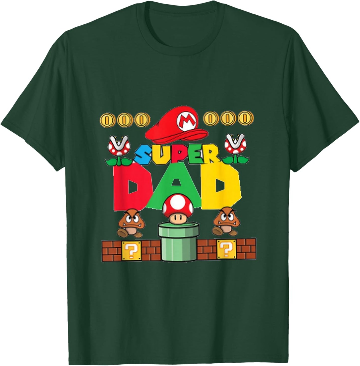 Amazing Papa Illustration T-Shirt - T-Shirt | Forest