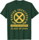 Marvel X-Men Xavier Institute Class of 2024 Grad Graduation , Black, S T-Shirt - T-Shirt | Forest
