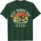 Best Bonus Dad Ever Retro Fist Bump Vintage Design Bonus Dad T-Shirt - T-Shirt | Forest