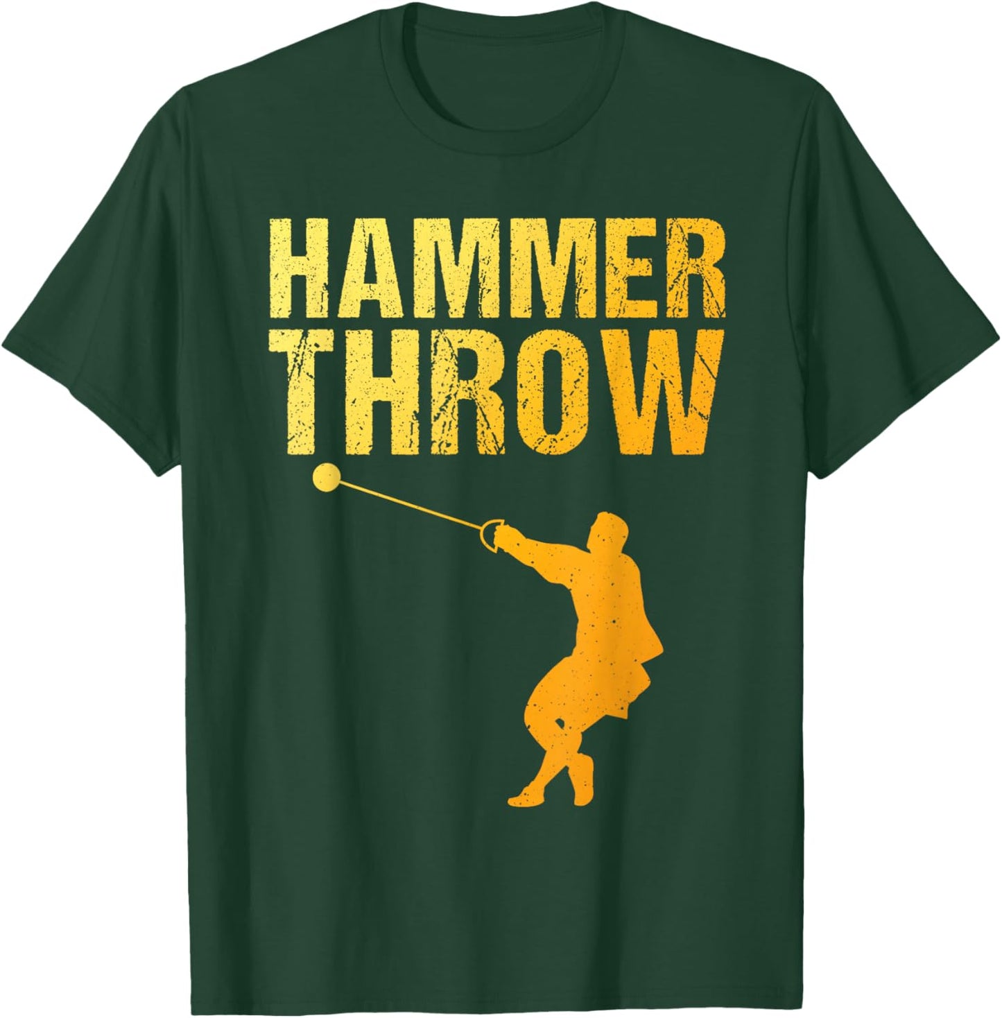 Best Hammer Throw Art Women Throwing Hammer Thrower T-Shirt - T-Shirt | Forest