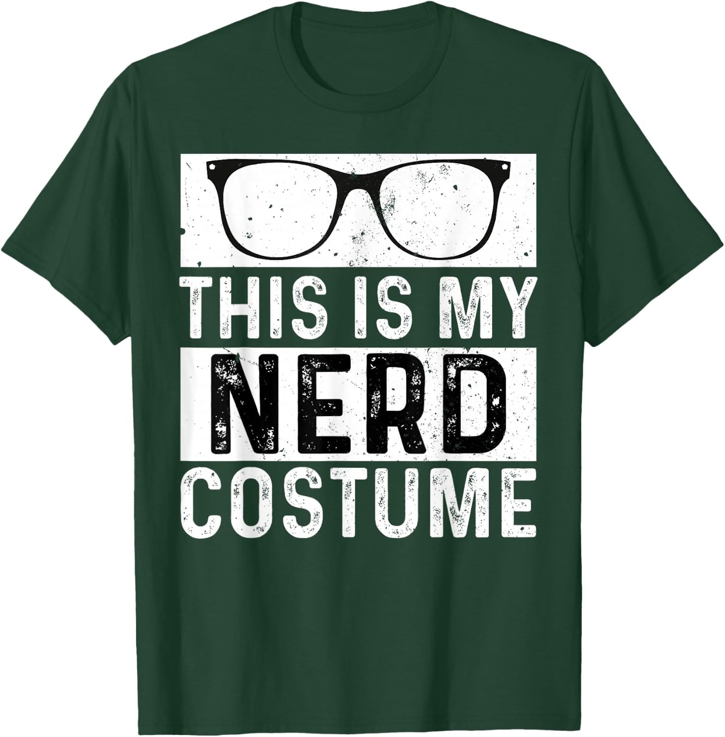 This is My Nerd Costume Kids Adult Men Boys Girl T-Shirt - T-Shirt | Forest