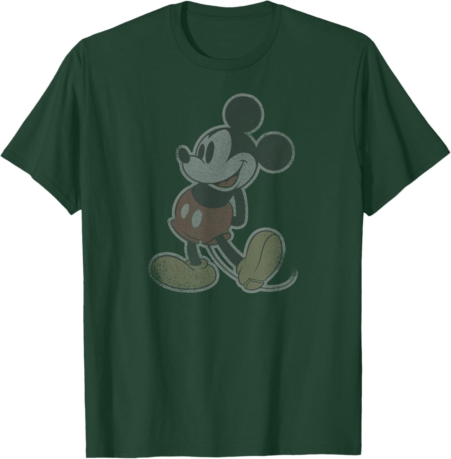 Disney - Mickey Mouse Vintage Stand T-Shirt - T-Shirt | Forest