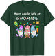 Happy Easter With My Gnomies Gnome Bunny For Boys Girls Kids T-Shirt - T-Shirt | Forest