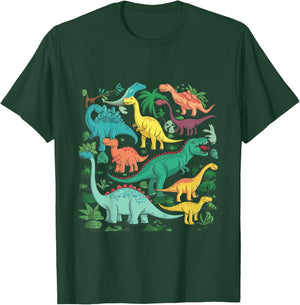 Kinder Dinosaurier Kinder Dino T-Shirt - T-Shirt | Forest