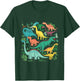 Kinder Dinosaurier Kinder Dino T-Shirt - T-Shirt | Forest