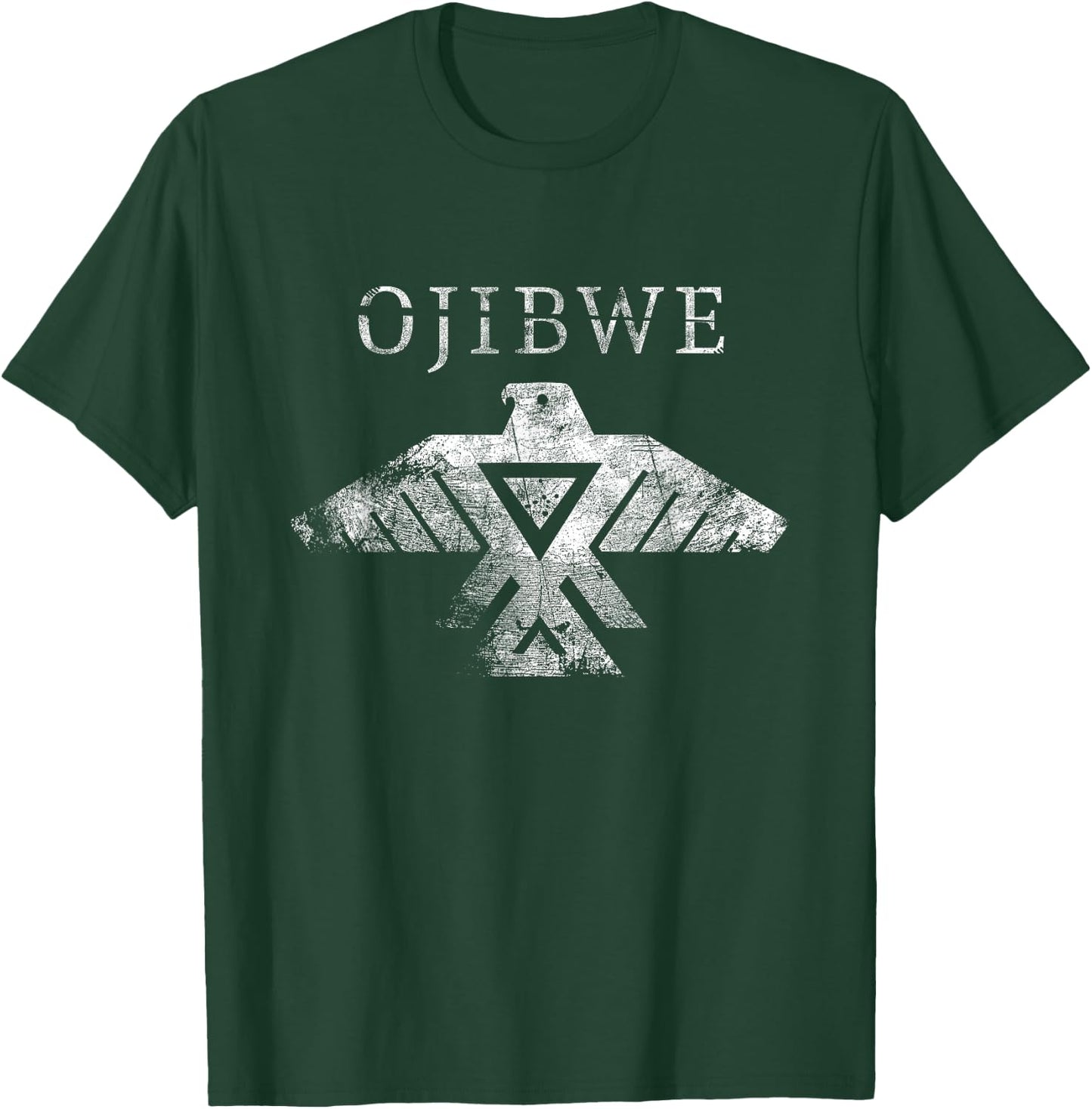 Ojibwe Thunderbird Native American Thunderbird Tribal Art T-Shirt - T-Shirt | Forest