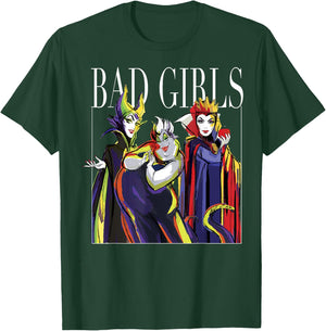 Gruppenfoto der Bösewichte von Disney Villains Bad Girls, gemalt T-Shirt - T-Shirt | Forest