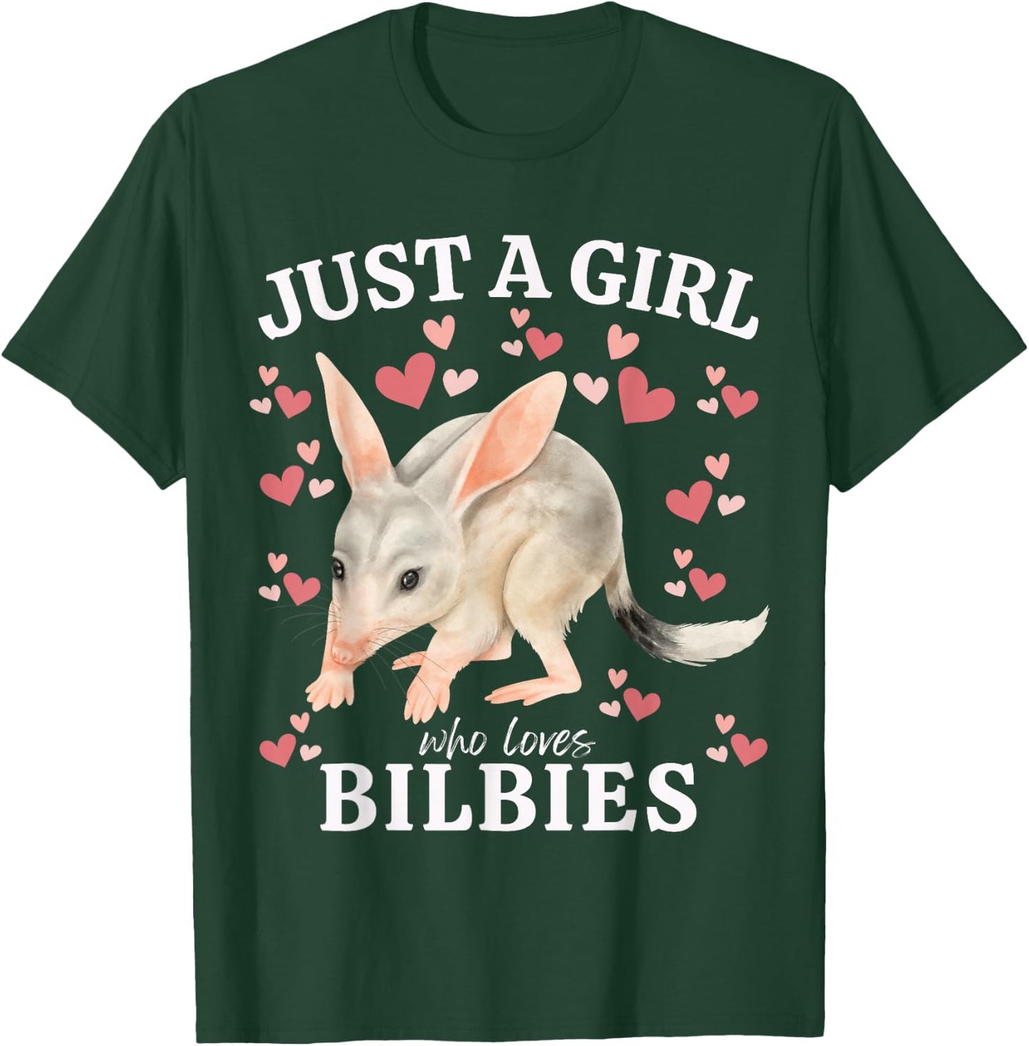Easter Bilby Australian version of Rabbit for Eco Women Girl T-Shirt - T-Shirt | Forest