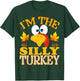 Thanksgiving I'm The Silly Turkey Matching T-Shirt - T-Shirt | Forest