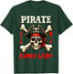 Pirate Lunch Lady Costume Skull Horror Pirate Funny Job Team T-Shirt - T-Shirt | Forest