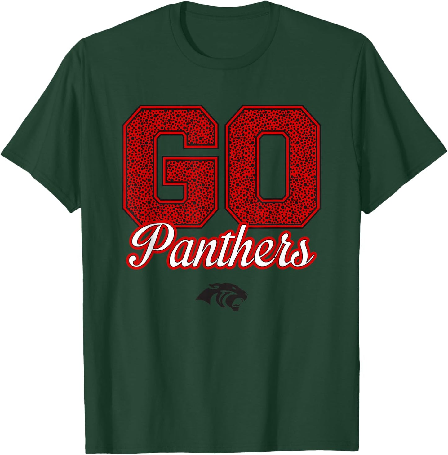 Cabot Panthers Logo GO! School Pride HS T-Shirt - T-Shirt | Forest