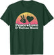 Peace Love and Techno Music , black, s T-Shirt - T-Shirt | Forest