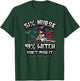 51% Nurse 49% Witch Don't Push It Funny Nursing T-Shirt - T-Shirt | Forest
