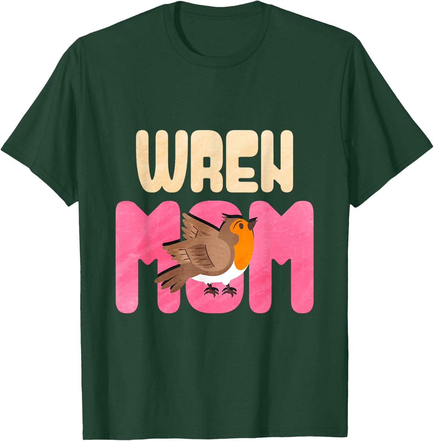 Wren Mom T-Shirt - T-Shirt | Forest
