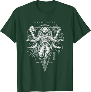 Architects Astronaut , red T-Shirt - T-Shirt | Forest