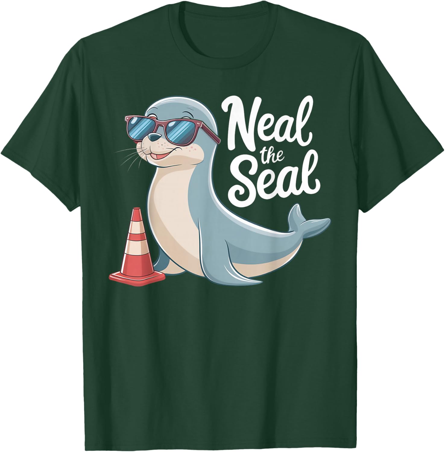 Neal the Seal Southern Elephant Seal Tasmania T-Shirt - T-Shirt | Forest