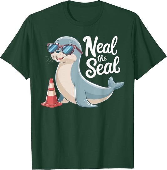 Neal the Seal Southern Elephant Seal Tasmania T-Shirt - T-Shirt | Forest