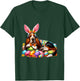 Funny Easter Day Basset Hound Bunny Costume T-Shirt - T-Shirt | Forest