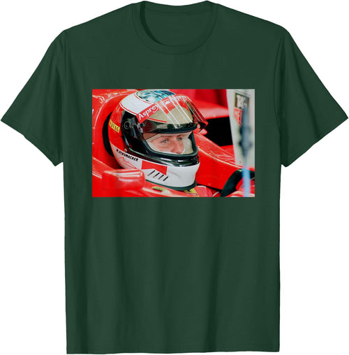 Rennfahrer Michael Schumacher Motor bei GP Silverstone