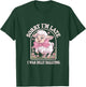 Sorry I'm Late I Was Dilly Dallying Goat T-Shirt - T-Shirt | Forest